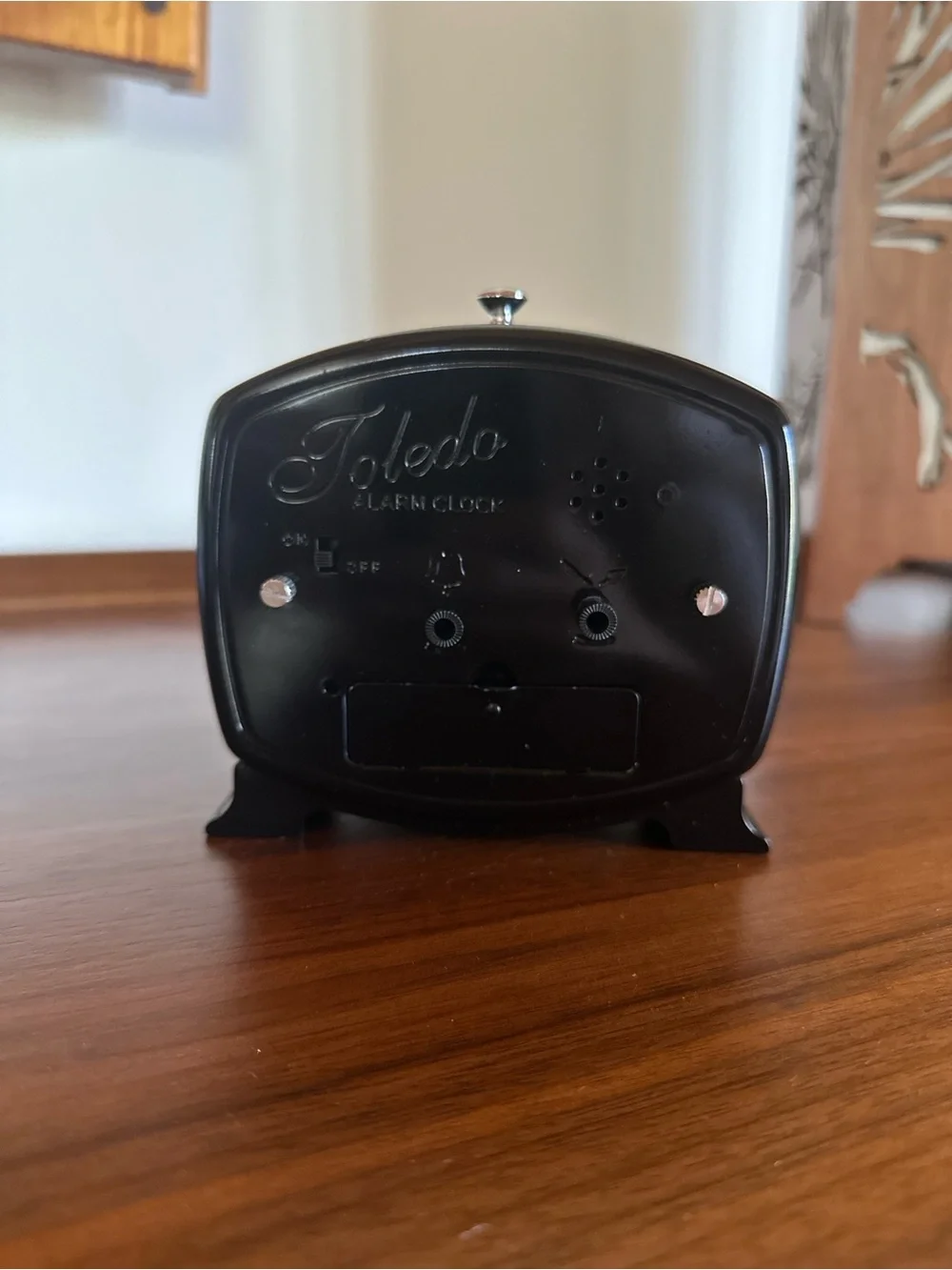 NEWGATE TOLEDO ALARM CLOCK - BACK RETRO - NEW IN BOX -Rejuvenation Hardware